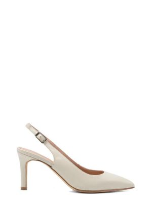 560 NAPPA MILK SLINGBACK TACCO MEDIO - SANDRO ORLANDI