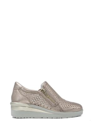 W14539-08 GRAVEL BRONZO SLIP ON LAMPO LATERALE - WALK DREAM