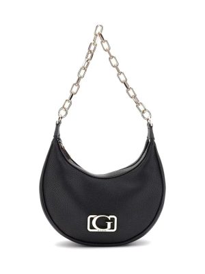 HWBG96 42010 BLA BLACK CIRCE HOBO BORSA DONNA-GUESS?