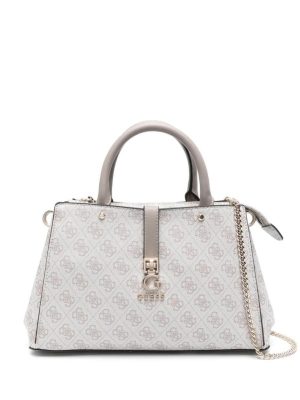 HWSG96 29060 DKO DARK TAUPE LOGO ZAMIRA LUXURY BORSA-GUESS?