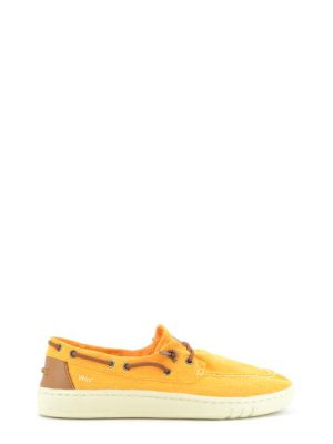 GEORGE CANVAS YELLOW GIALLO MOCASSINO BARCA - WOZ?