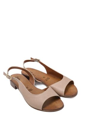 073 NUDE sandalo slingback aperto - ARTIGIANO DI POSITANO