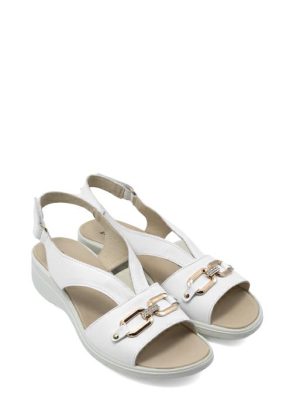 77770 11 BIANCO SANDALO MORSETTO ORO - ENVAL SOFT