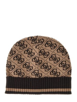 AM5028 POL01 BEIGE/BROWN VEZZOLA CAPPELLO/BERRETTO - GUESS?