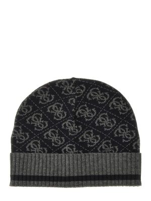 AM5028 POL01 BLACK/DARK BLACK VEZZOLA CAPPELLO - GUESS?