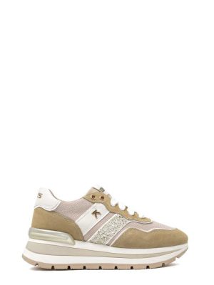 K-10571 LIGHT BEIGE/WHITE SNEAKER DA DONNA - KEYS