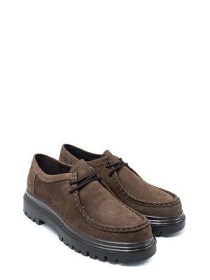 86639 11 T.MORO Scarpa stringata casual da donna -IGI&CO