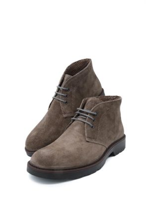 86077 33 CAM TAUPE Polacco casual fondo in gomma -IGI&CO