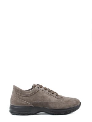 86137 55 CAMOSCIO FANGO SCURO Scarpa casual da uomo - IGI&CO